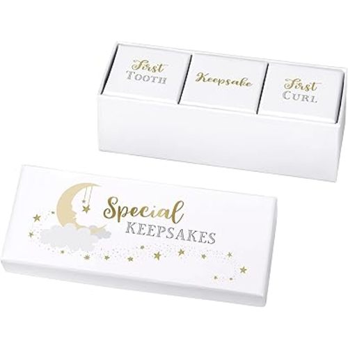 Lillian Rose Set of 3 Special Keepsake Boxes, White
