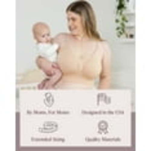 Kindred Bravely Simply Sublime Seamless Nursing Bra for Breastfeeding | Wireless Maternity Bra