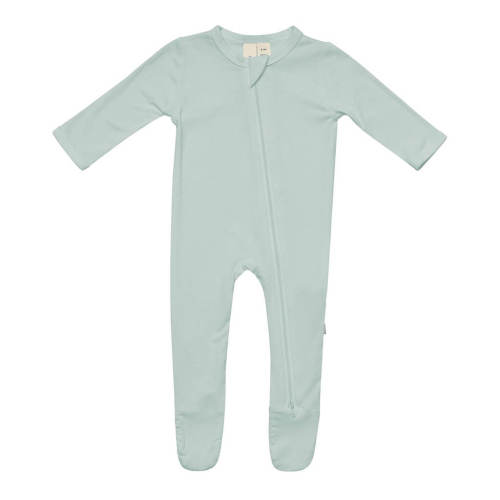 KYB Zippered Footie Sage 3-6