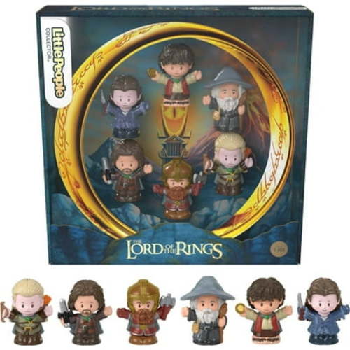 Fisher-Price Little People Collector Lord of the Rings Special Edition Figure Set, 6 Characters