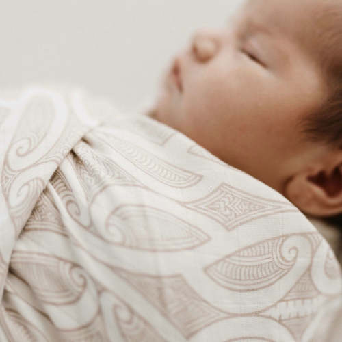 Te Pātiki Pēpi Wrap | Mocha – BO & KO BABY