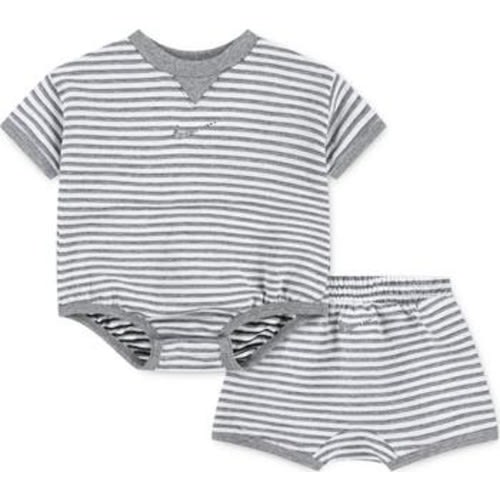 Stripe Bodysuit & Shorts Set, 6M