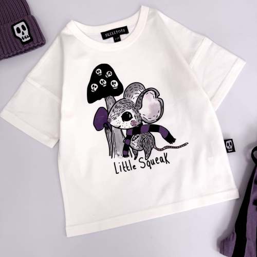 LITTLE SQUEAK WHITE TEE