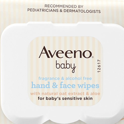 Baby Hand & Face Wipes for Sensitive Skin | Aveeno®
