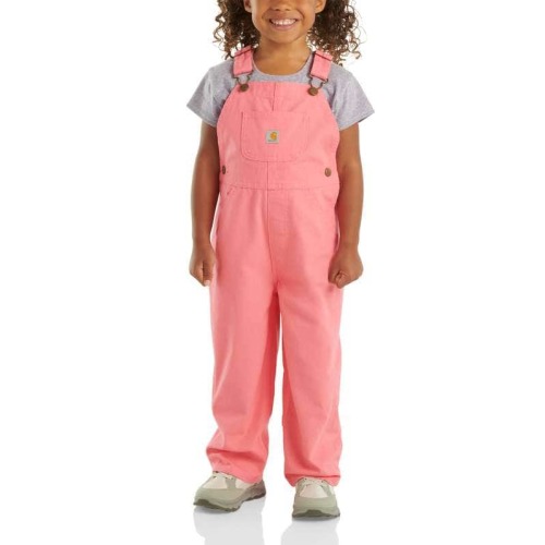 Girls' Loose Fit Canvas Bib Overall | Kid's In Stock Gear | Carhartt