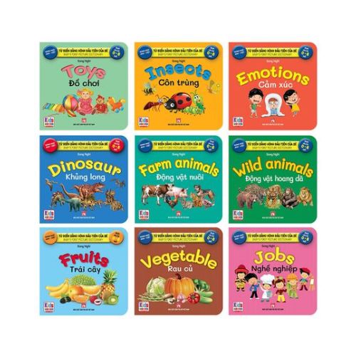 Combo Baby's First Picture Dictionary bilingual Vietnamese English- Từ – Viet BookStore
