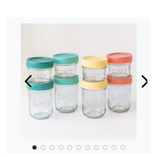 Breastmilk Storage Jar Set – Mason Bottle