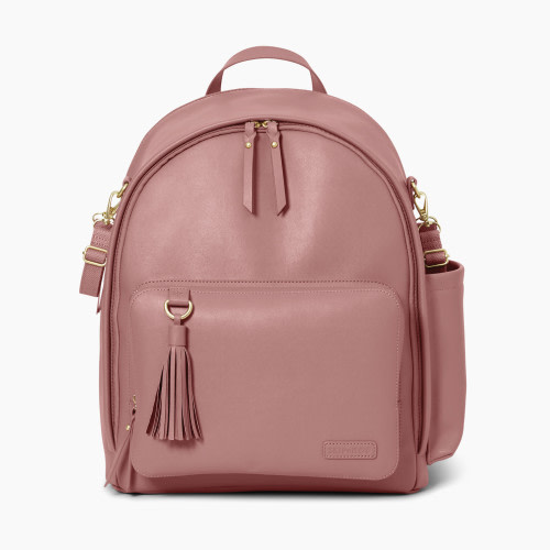 Skip Hop Greenwich Simply Chic Diaper Backpack - Dusty Rose