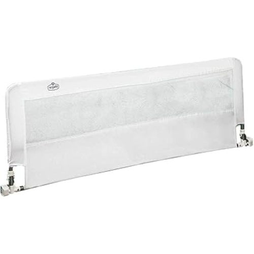 Regalo Hideaway 54-Inch Extra Long Bed Rail Guard, with Reinforced Anchor Safety System