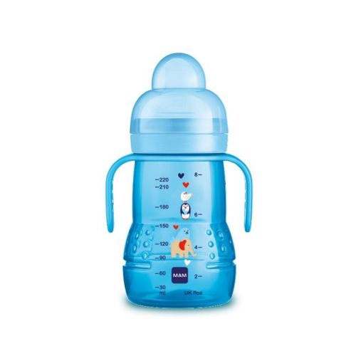 MAM Trainer Cup, 4+ Months - Blue - 8oz
