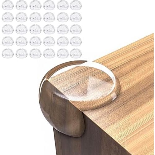 Corner Protector Baby, 30 Pack Table Corner Protectors for Baby Corner Guards Baby for Furniture Soft Corner Covers Baby Edge Bumper Cushion Safety Baby Proofing Corner Guards