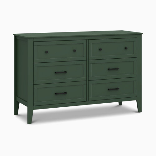 daVinci Beau 6-Drawer Dresser - Forest Green