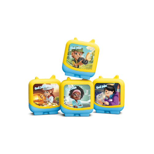 Cool Jobs Pocket Tonies - 4 Pack