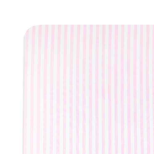 Kyte Baby Crib Sheet in Small Sakura Stripe