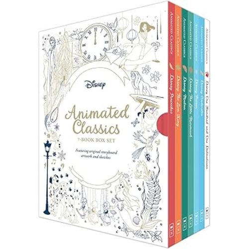 Animated Classics: 7-Book Box Set (Disney)