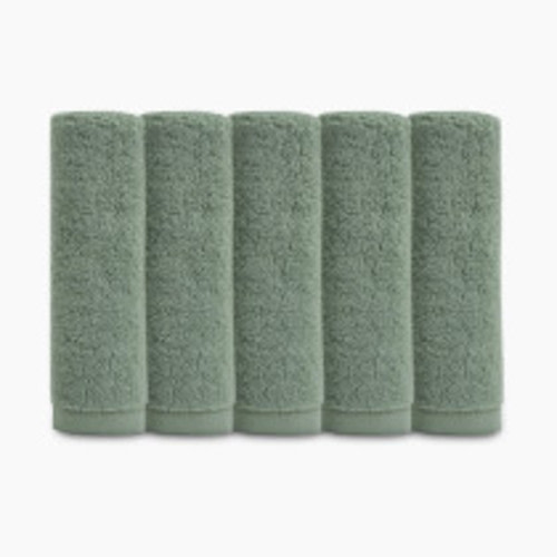 Natemia Organic Cotton Baby Washcloths - Sage