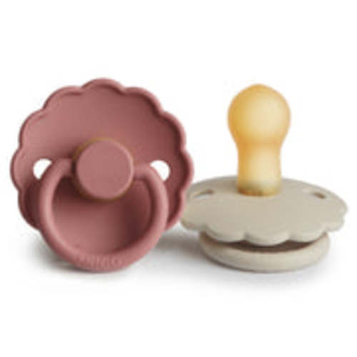 FRIGG Daisy Natural Rubber Pacifier 2-Pack – Mushie