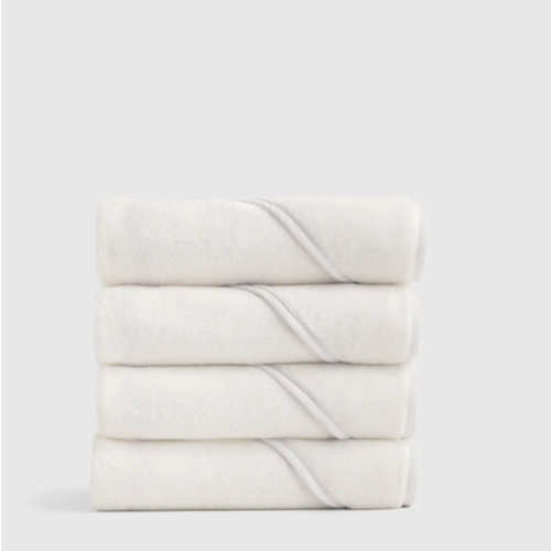 Organic Turkish Cotton Baby Hooded Towel Set 4-Pack