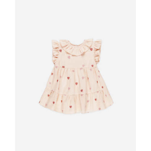 Charlotte Dress || Heart Embroidery