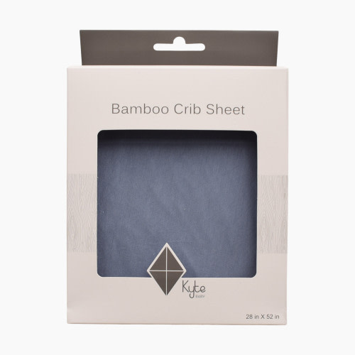 Kyte Baby Crib Sheet - Slate
