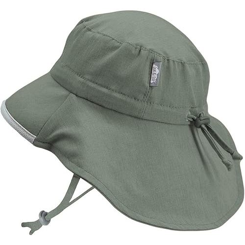 JAN & JUL Summer Adventure Wide Brim 50+ UPF Quick-Dry Sun-Hats for Kids