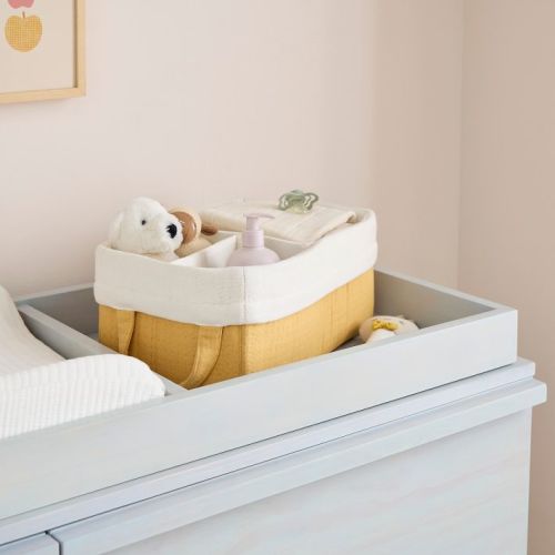 Foldover Quilted Diaper Caddy