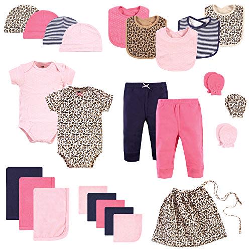 Hudson Baby Unisex Baby Layette Baby Starter Set 25pc