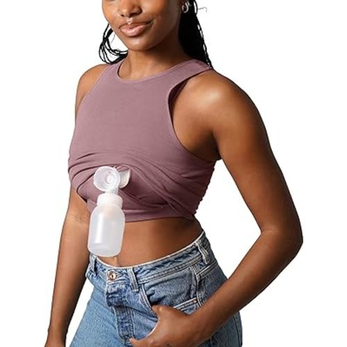 Kindred Bravely Sublime Hands-Free Pumping Longline Bra | Nursing Tank Tops