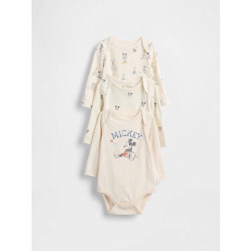 Gap × Disney Baby Organic Cotton Bodysuit (3-Pack) | Gap
