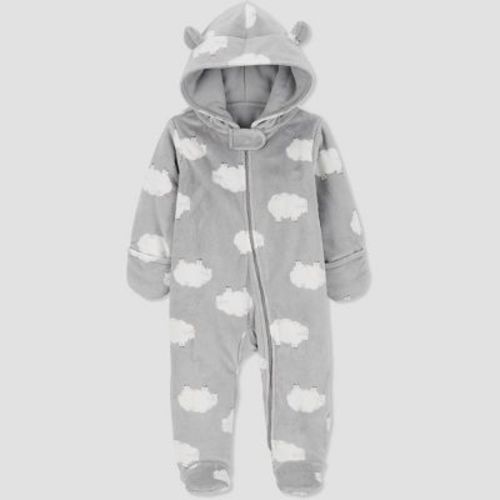 Carter's Just One You®️ Baby Sheep Romper - Gray Newborn
