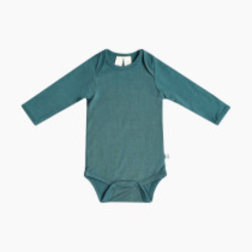 Kyte Baby Long Sleeve Bodysuit - Emerald, 3-6 M
