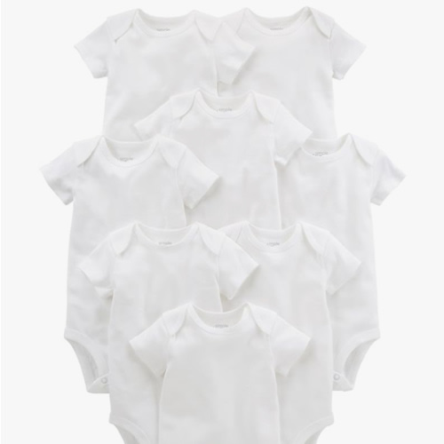 Simple Joys by Carter's Baby 8-Pack Short-Sleeve Bodysuit