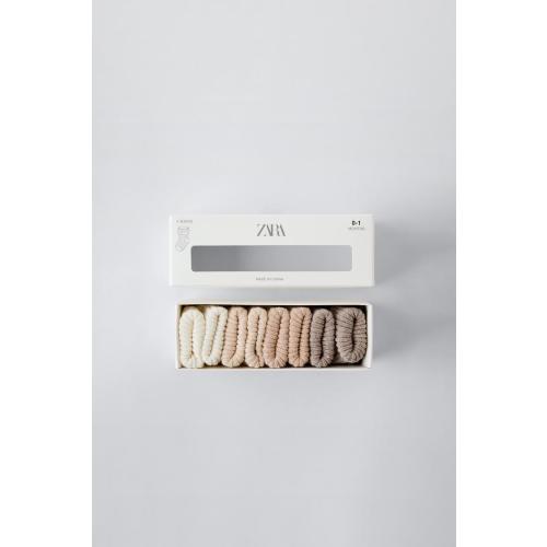 FOUR-PACK OF COLORFUL SOCKS - Light beige | ZARA United States