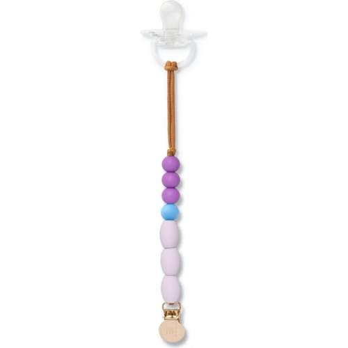 Plum Teether Clip - January Moon | Maisonette
