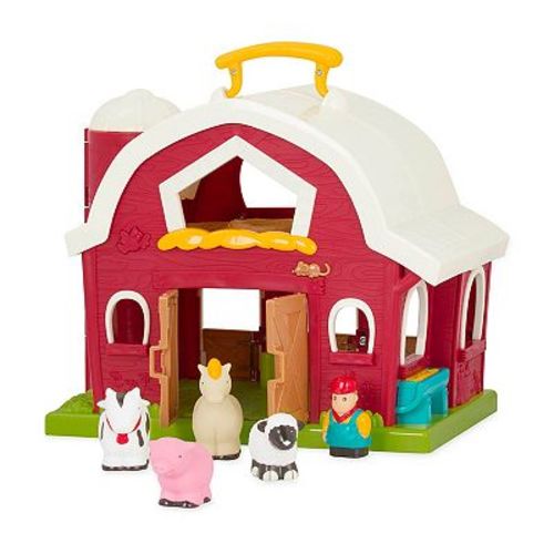 Battat Big Red Barn Pretend Playset