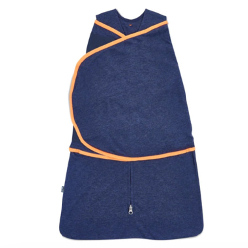 Navy Temperature Regulating Baby Swaddle - Newborn | HALO