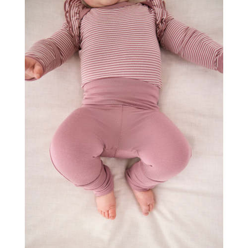 Rosewood Fold-Over Legging – Little Sleepies