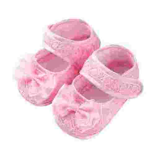 Infant Baby Girls Mary Jane Shoes Non-Slip Rubber Sole Ballet Princess Dress Wedding Shoes Newborn Crib Shoes First Walkers Shoes 0-15 Months
