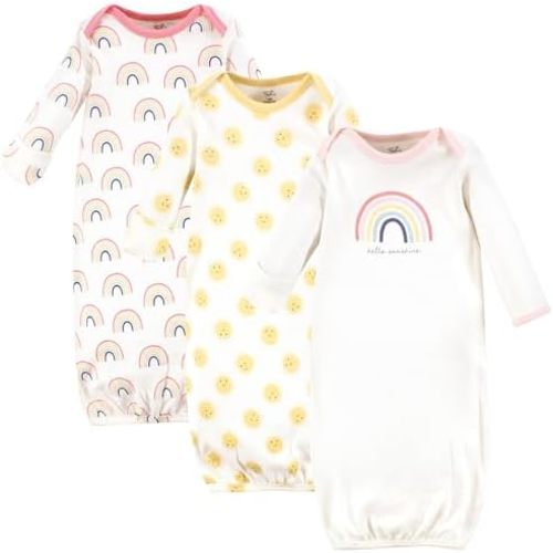 Touched by Nature Unisex Baby Organic Cotton Gowns