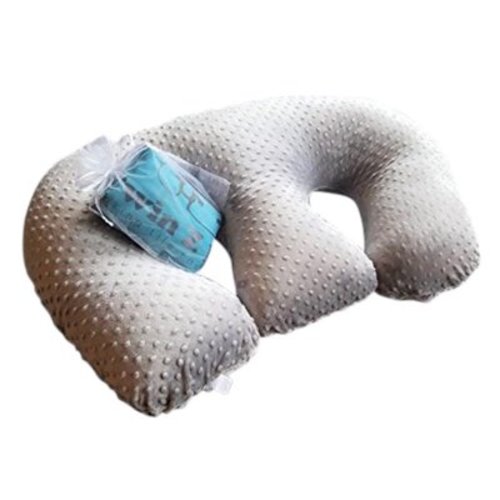 Twin Z Pillow The 6 uses in 1 Twin Pillow ! Grey Plus Free Travel Bag!