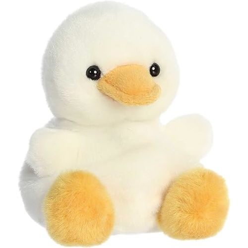 Aurora® Adorable Palm Pals™ Gavin Goose Stuffed Animal - Pocket-Sized Play - Collectable Fun - White 5 Inches