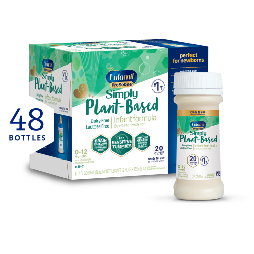 Enfamil® ProSobee® Plant-based Infant Formula - Ready to Use - 2 fl oz Bottles (Case of 48) - Online | Enfamil