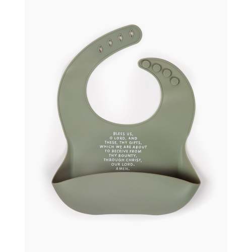 Meal Blessing Silicone Bib