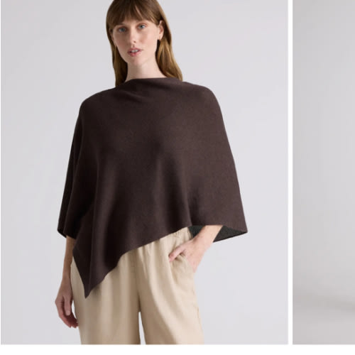 Lightweight Cotton Cashmere Nursing Shawl