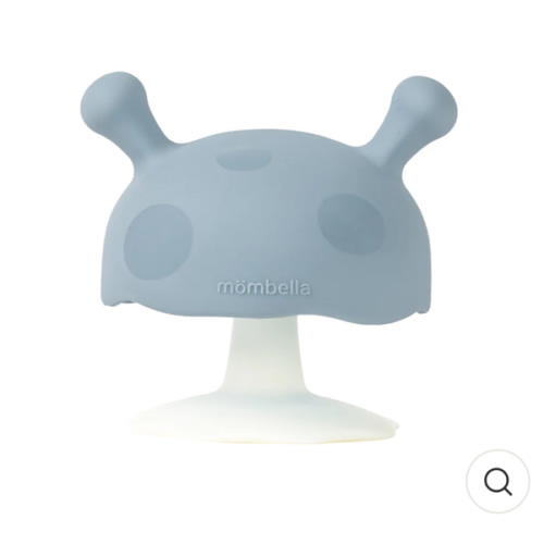 Mombella Mimi Mushroom Soothe Teether Toy For 3 Months Baby With A Fre – mombella