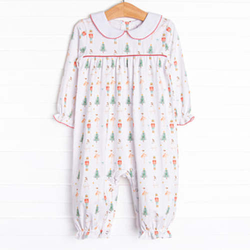 Sugar Plum Fairy Romper, White – Stitchy Fish