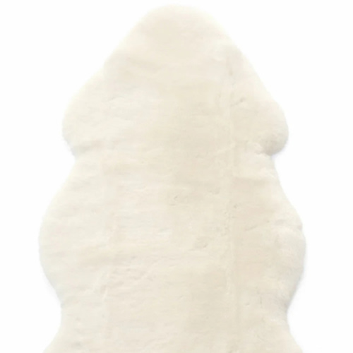 Sheepskin Rug for Babies, 100% Natural, Shorn Lambskin Wool, 2 x 3 Feet, Ivory