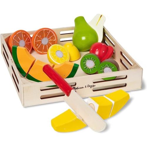 Melissa & Doug Wooden Cutting Fruit Set
