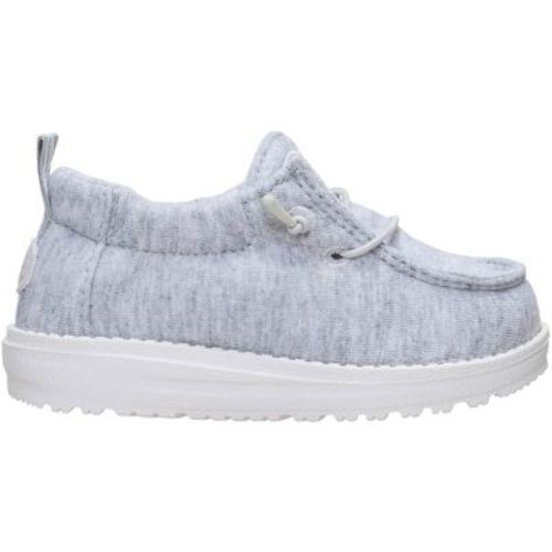 HEYDUDE LilDude Slip On Stretch Jersey , Infant Light Grey, C3