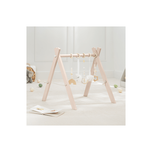 Wooden Baby Play Gym Set